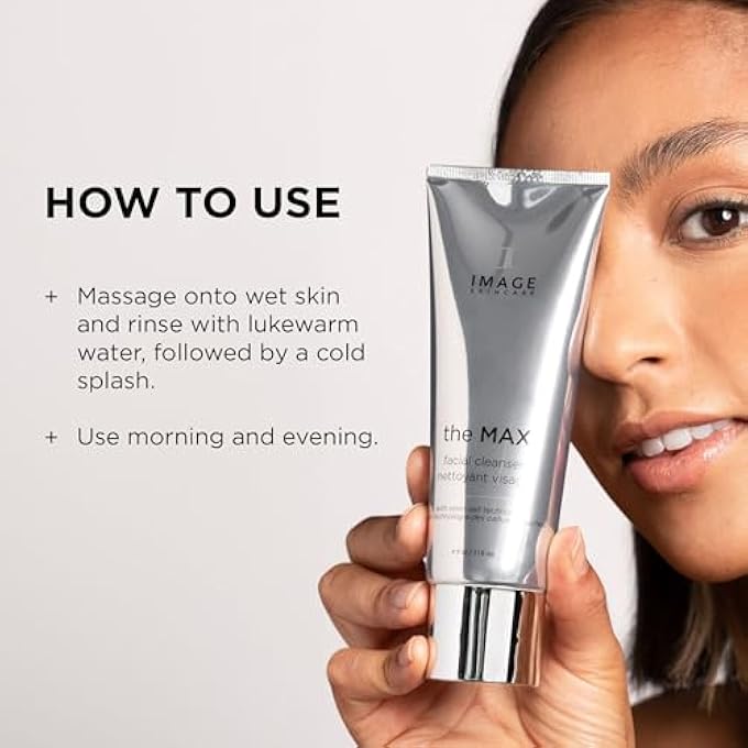 IMAGE SKINCARE IMAGE THE MAX STEM CELL FACIAL CLEANSER FOR UNISEX CLEANSING, MULTI, 4 FL OZ (PACK OF 1) - Image 3